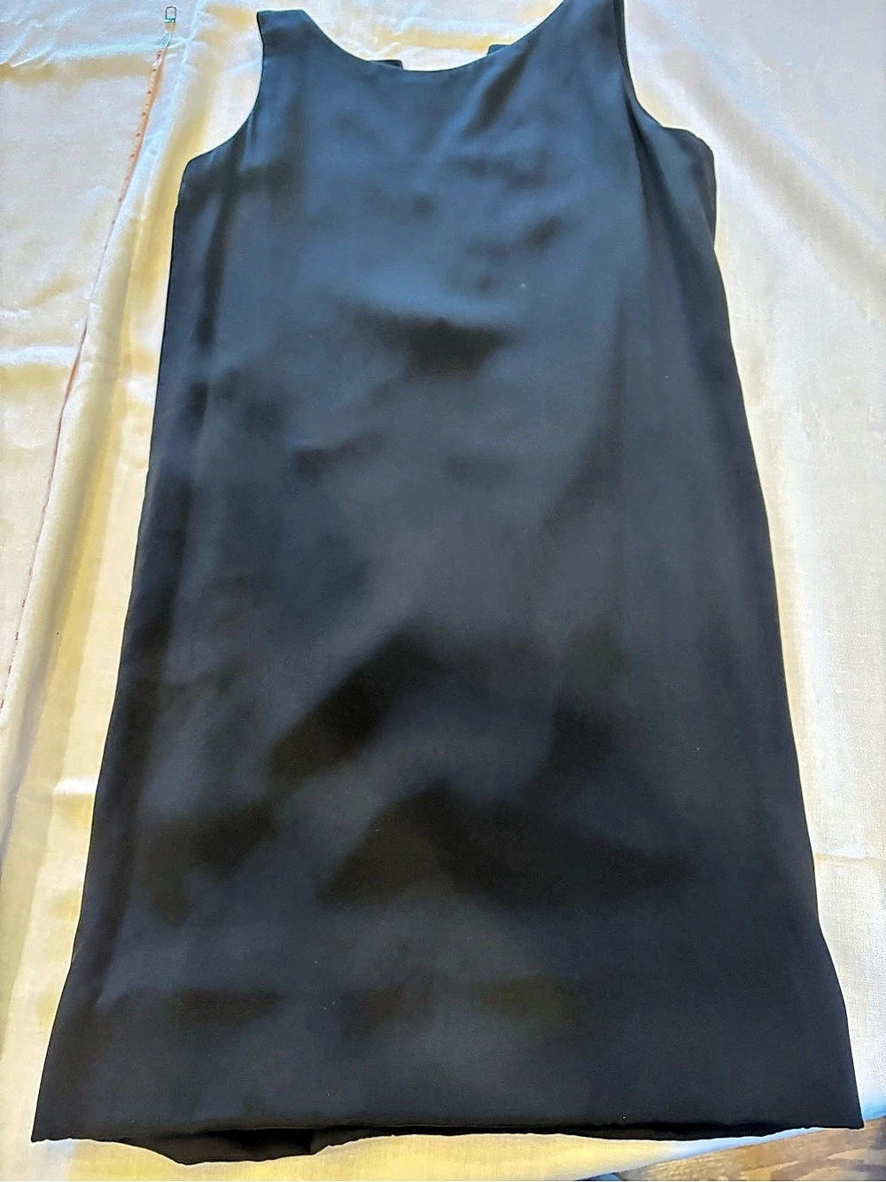 Vintage Geoffrey Beene Black Mini Dress - size see bust measurement